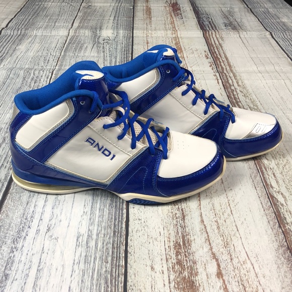 And1 Shoes And Blue And White Basketball Shoe Size 15 M Poshmark